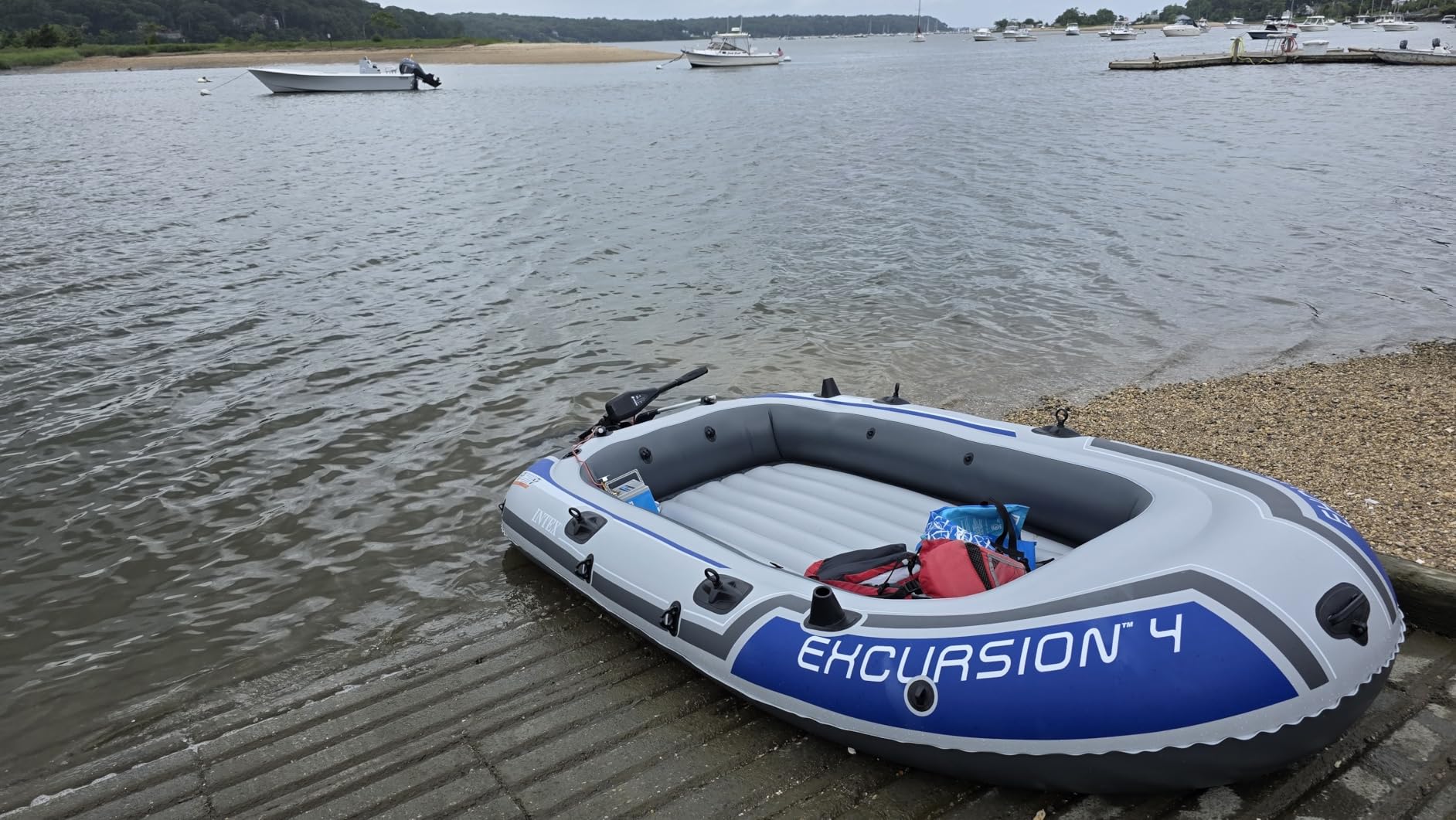 Newport NV-Series 55lb Thrust Saltwater Transom Mounted Trolling Electric Trolling Motor w/LED Battery Indicator customer photo 1