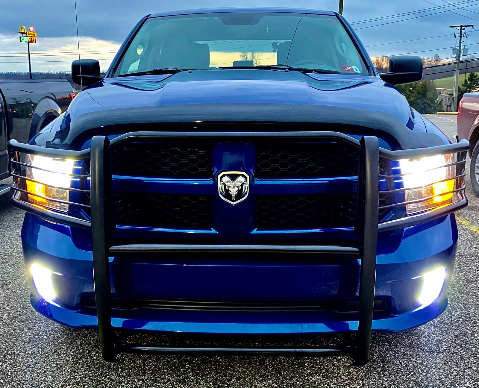 ARIES 5058 1-1/2-Inch Black Steel Grille Guard, No-Drill, Select Dodge, Ram 1500 customer photo 1