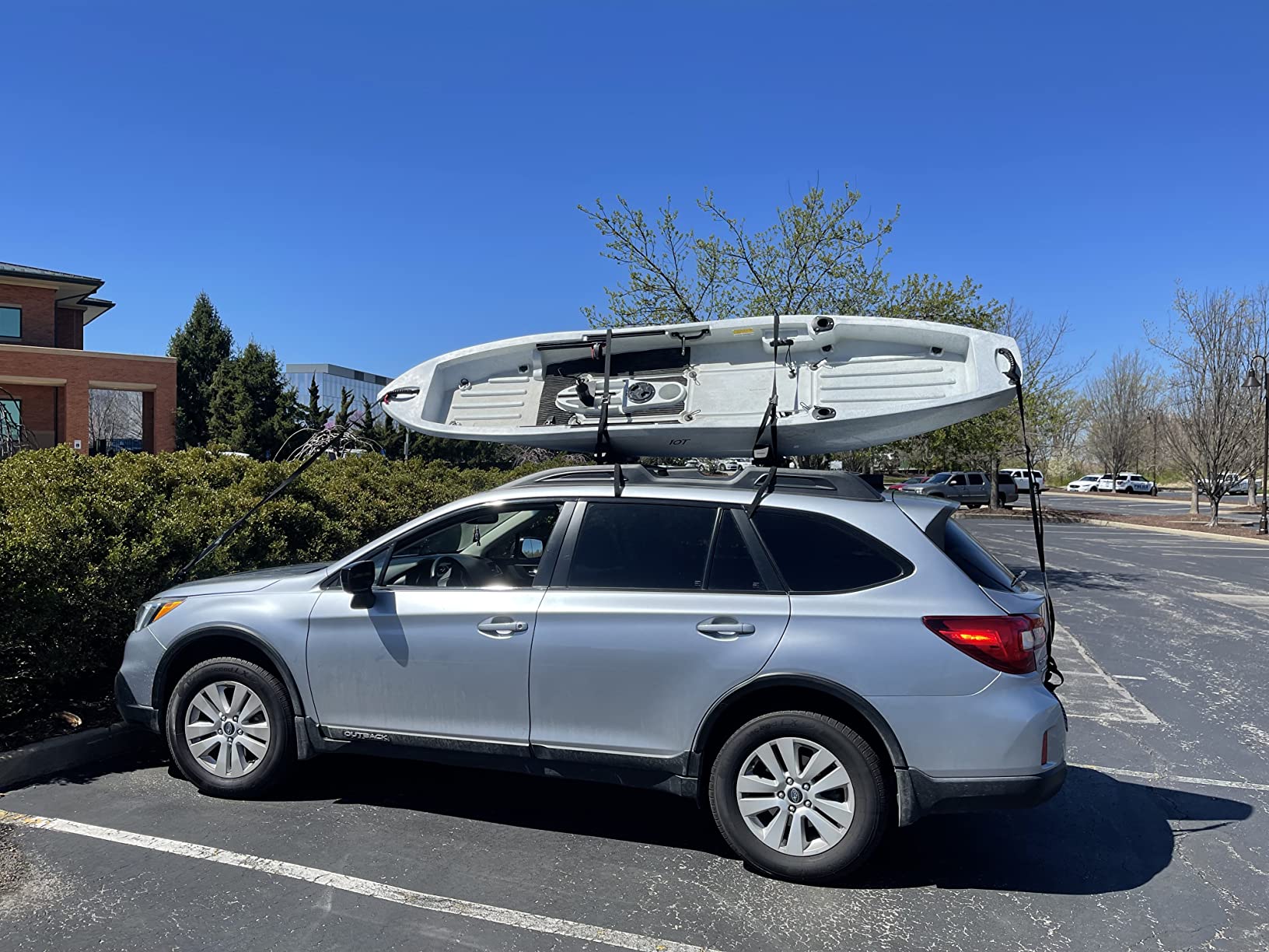 Yakima JayLow Folding J-Cradle Rooftop Kayak Rack with Tie-Downs, Holds 1 or 2 Boats up to 130 lb customer photo 1