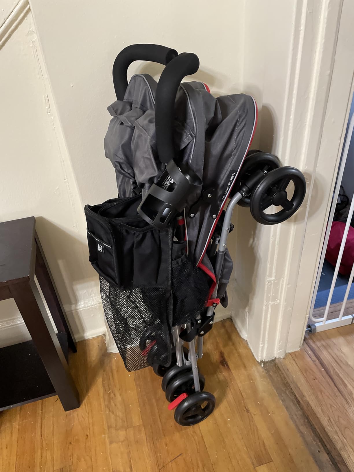 Delta Children LX Side by Side Stroller - with Recline, Storage & Compact Fold, Night Sky customer photo 1