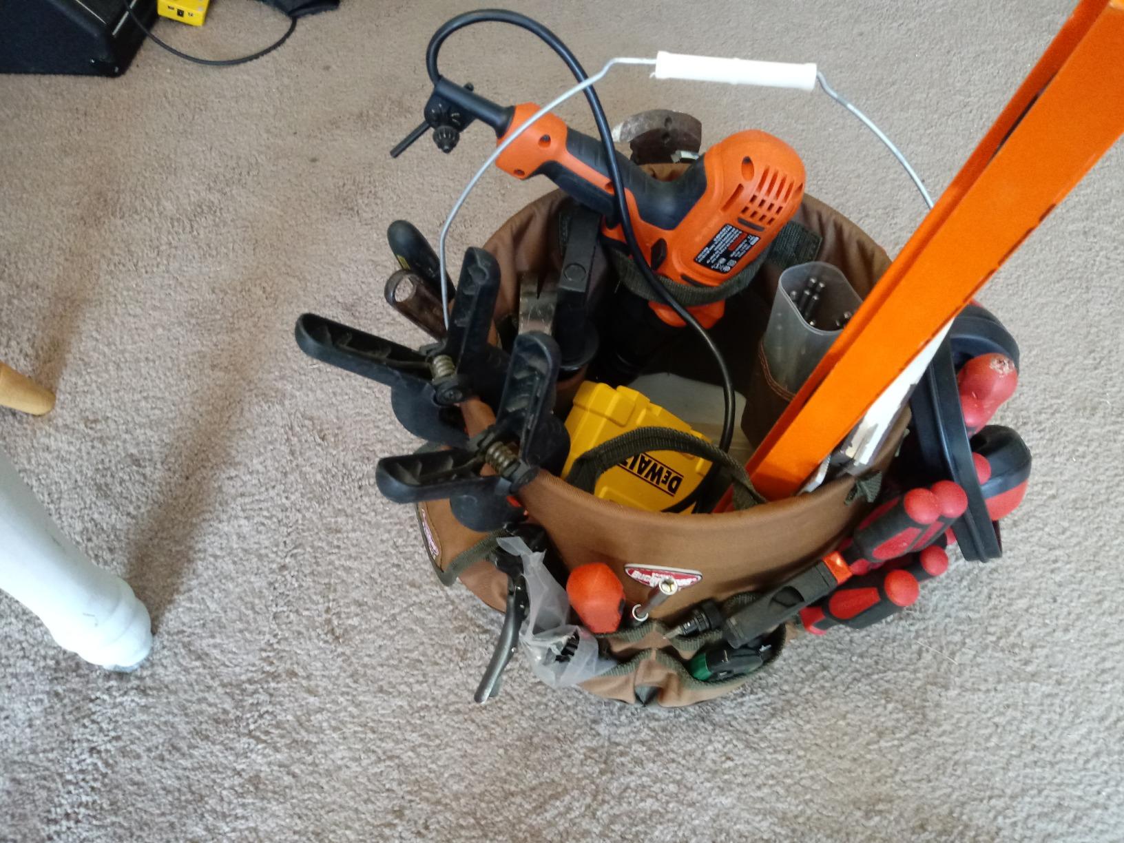 Bucket Boss The Bucketeer Bucket Tool Organizer in Brown, 10030 customer photo 1
