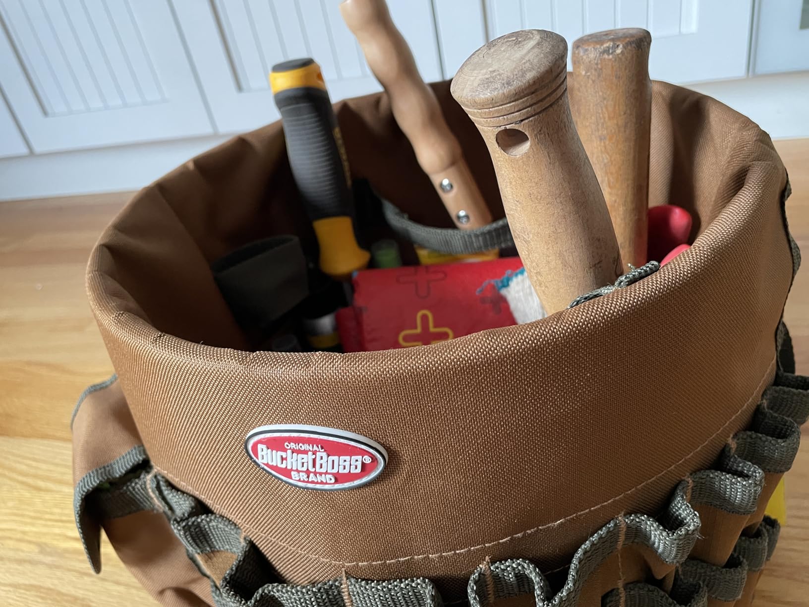 Bucket Boss The Bucketeer Bucket Tool Organizer in Brown, 10030 customer photo 2