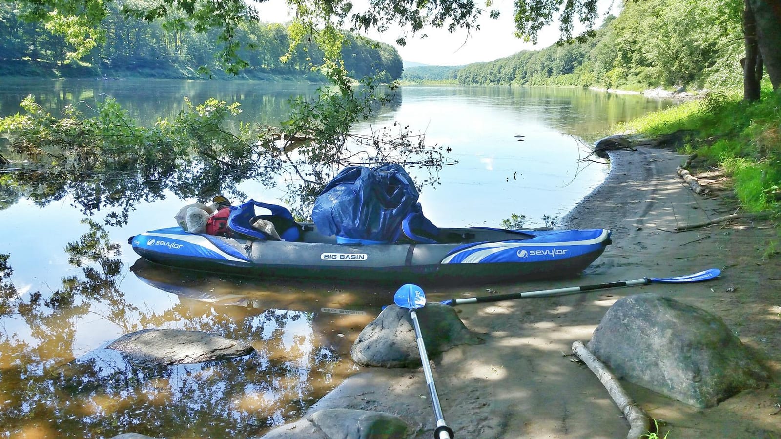 Sevylor Big Basin 3-Person Inflatable Kayak/Canoe with Adjustable Seats & Carry Handles, Heavy-Duty PVC, Boston Valve customer photo 1