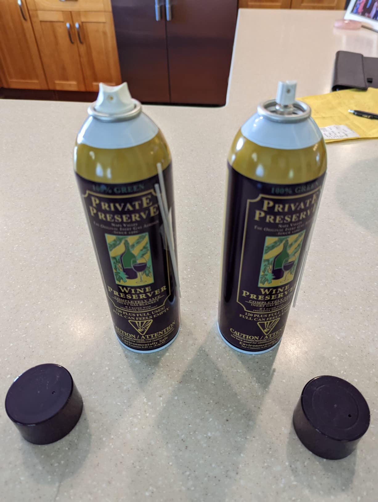 Private Preserve Wine Preservation System | 100% Green Gas Based | Pack of 2 customer photo 1