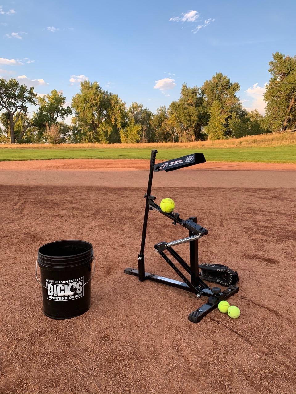 Louisville Slugger Black Flame Pitching Machine customer photo 2