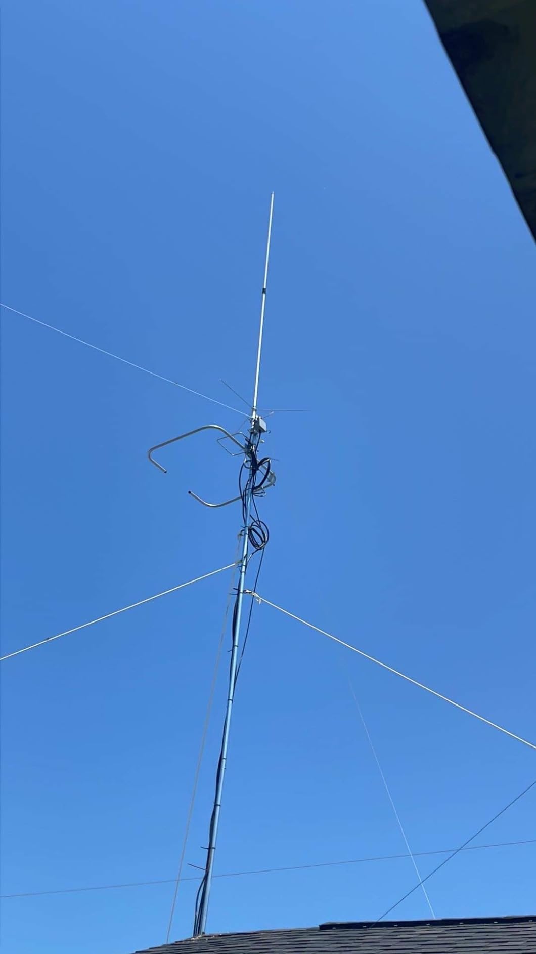 Comet GP-6 Dual-Band Base Antenna 2m/70cm 144/440 MHz Heavy-Duty Fiberglass VHF/UHF Vertical Antenna for Amateur Ham Radio Base Stations customer photo 2