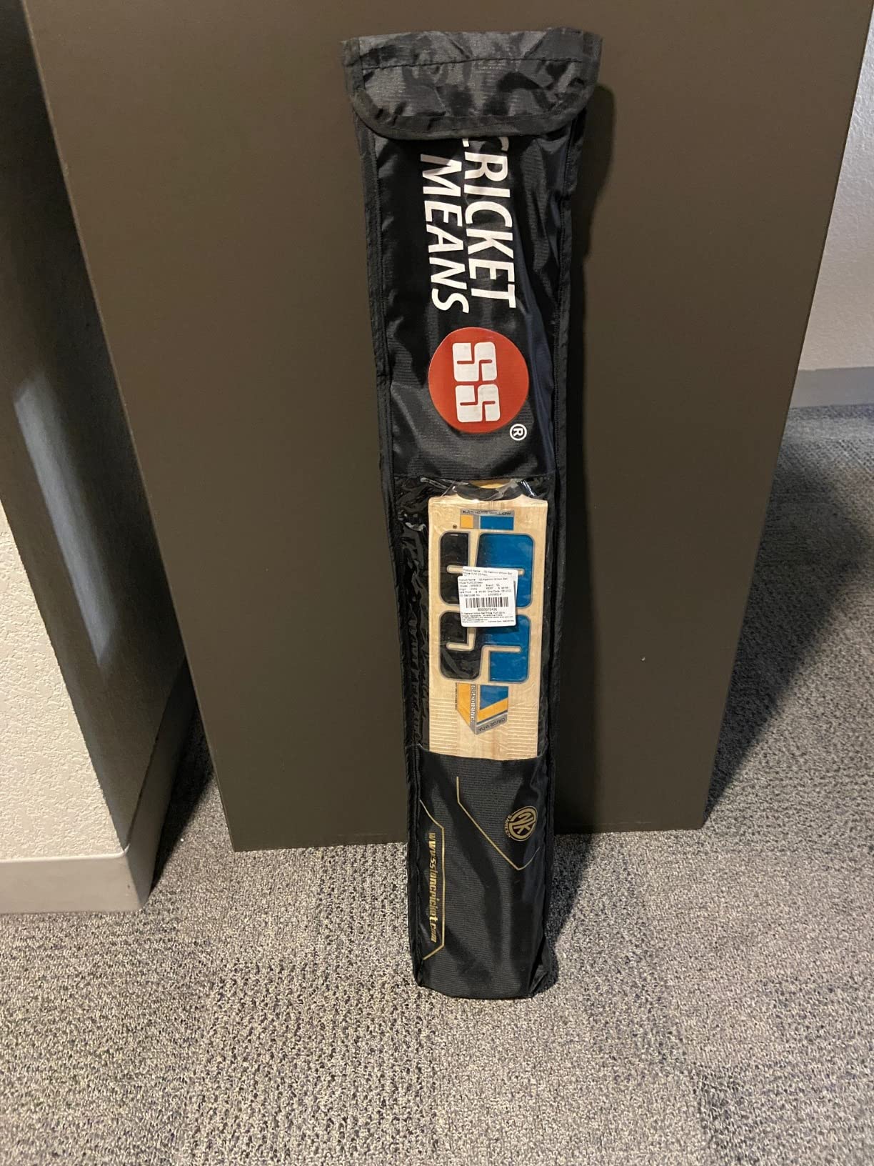 SS Kashmir Willow Leather Ball Cricket Bat, Exclusive Cricket Bat for Adult Full Size with Full Protection Cover (Super Power, Cannon, Impact) by Yogi Sports customer photo 1