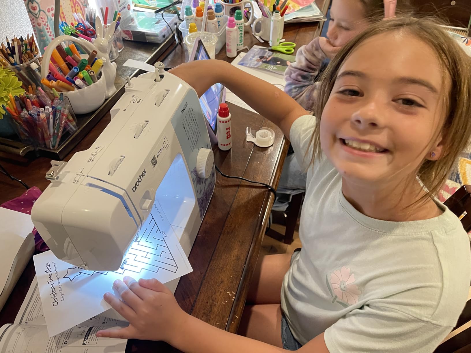 Brother Sewing Machine, XM2701, Portable Sewing Machine, 27 Stitches customer photo 2