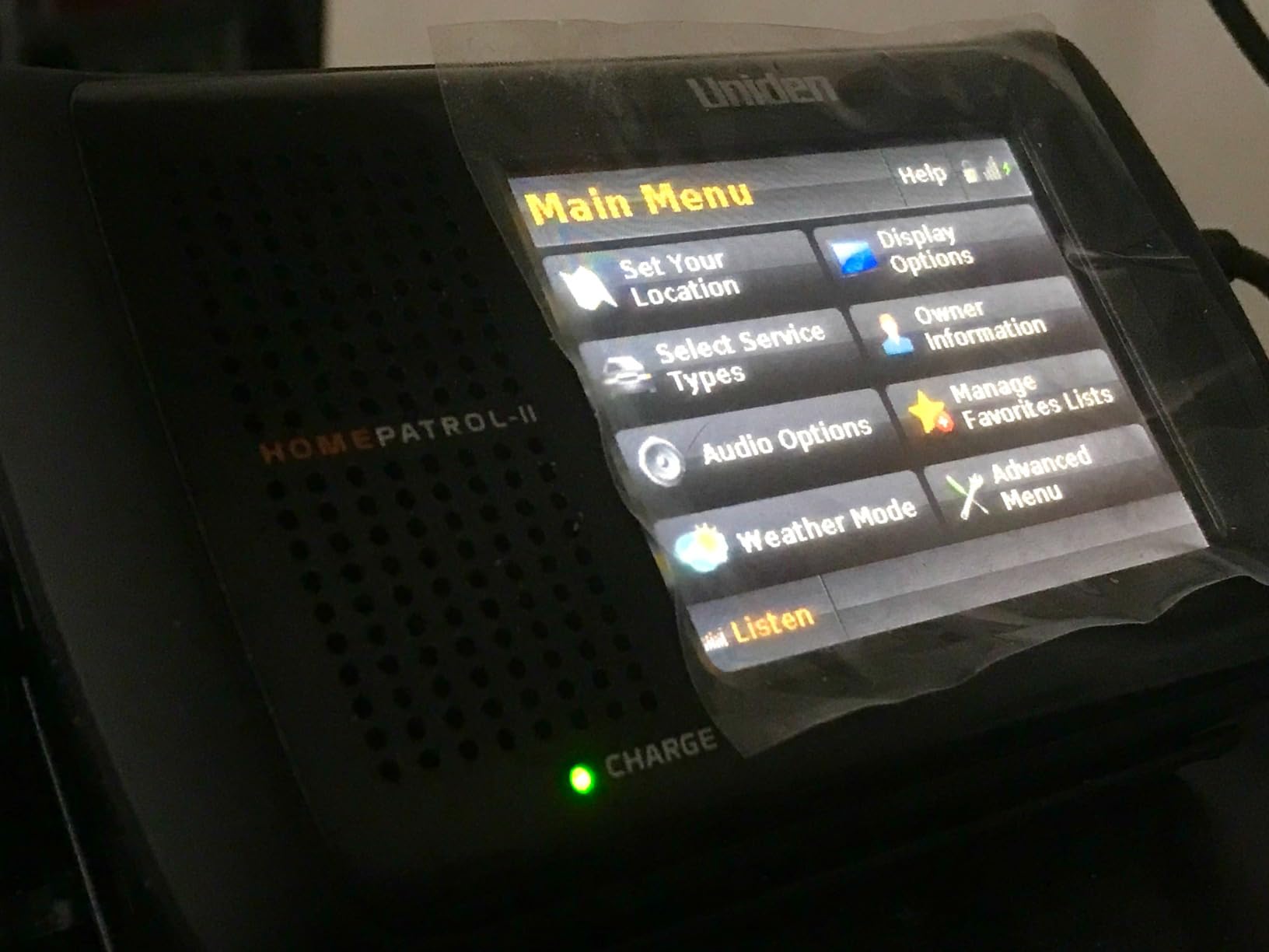 Uniden HomePatrol-2 Color Touchscreen Simple Programing Digital Scanner customer photo 1