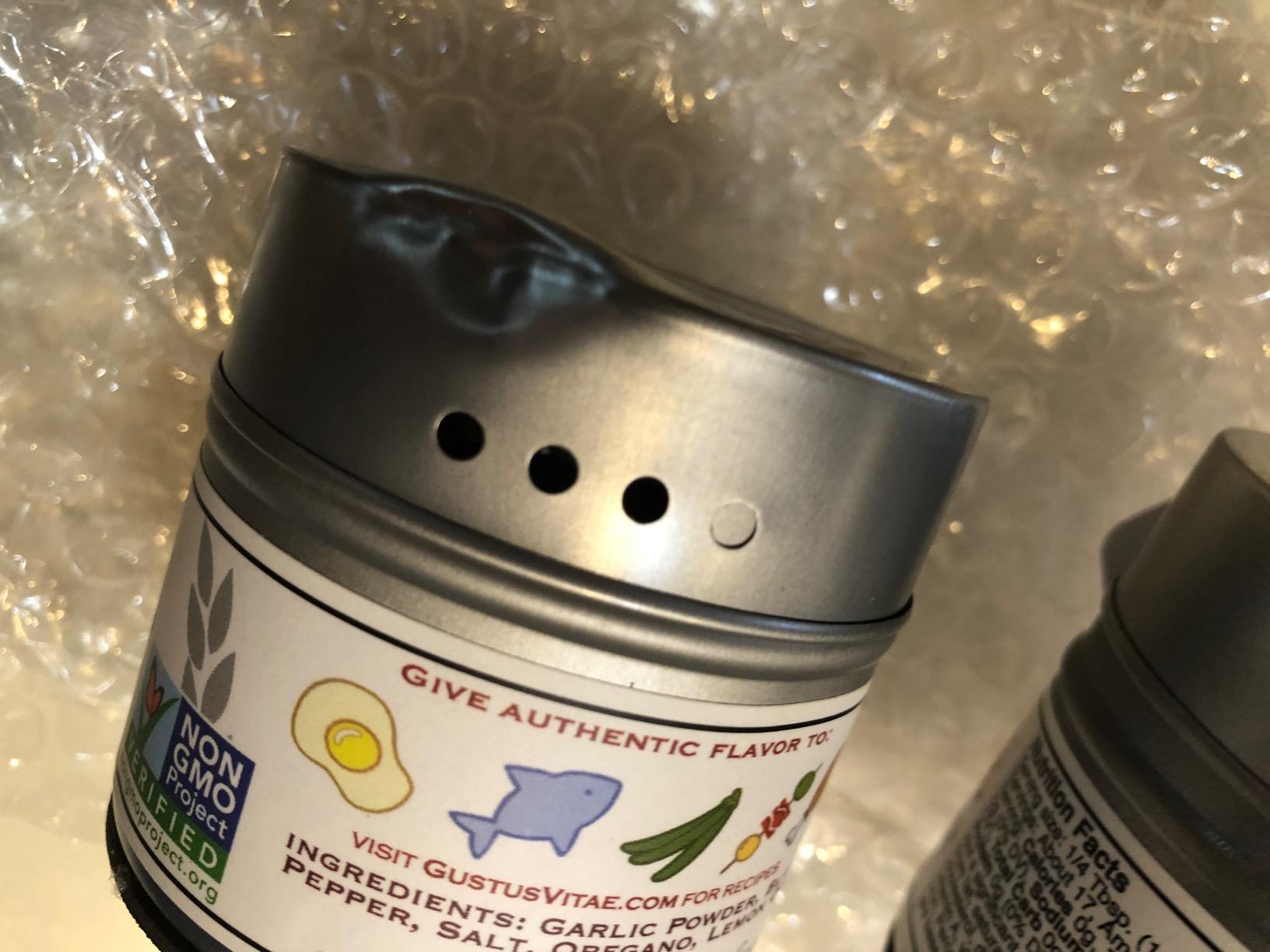 Gourmet World Flavors Seasoning Collection | Non GMO Verified | 6 Magnetic Tins | Spice Blends | Crafted in Small Batches by Gustus Vitae | #68 customer photo 2