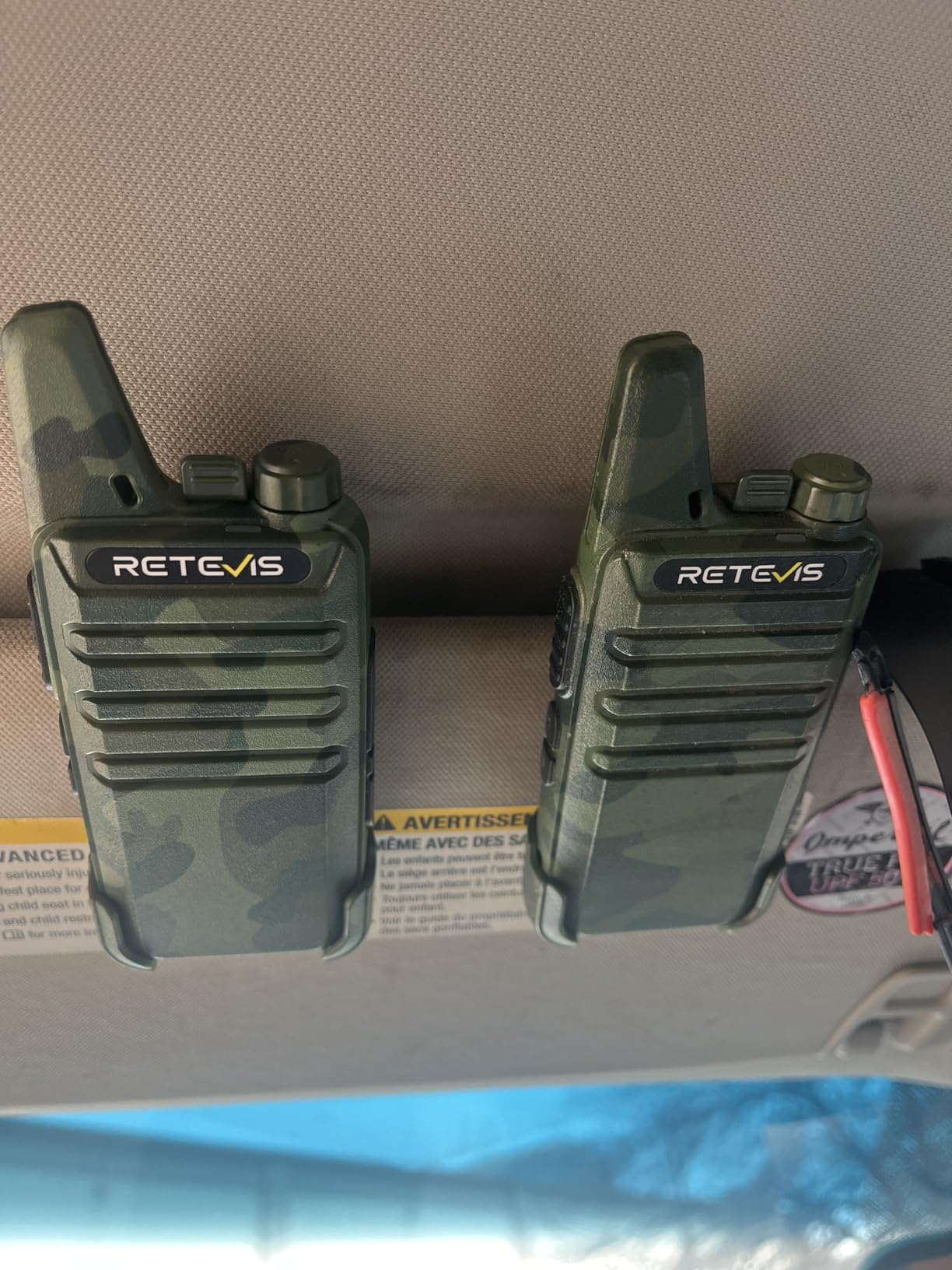 Retevis RT22 Compact & Lightweight FRS Walkie Talkies Long Range (4 Pack) | For Small Business, Camping, Hiking, Cruise customer photo 1