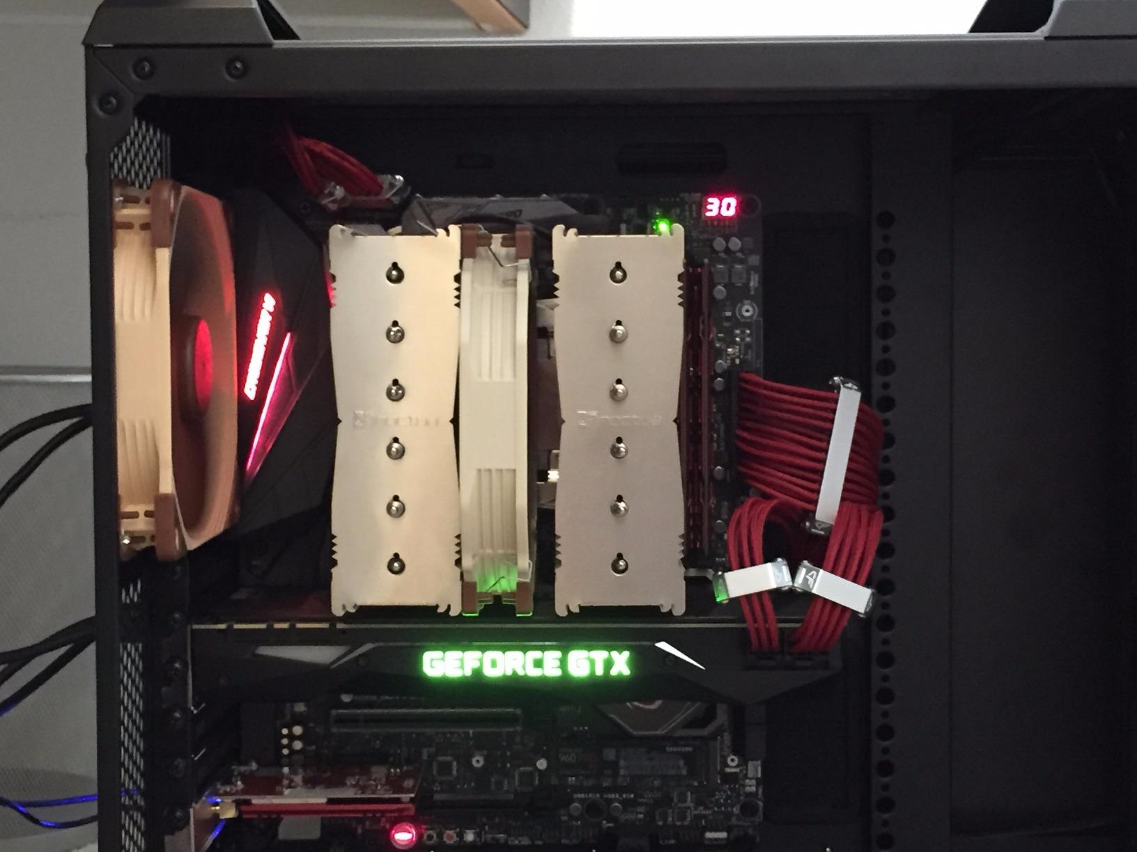 Noctua NH-D15 Quiet High-Performance Dual Tower CPU Cooler customer photo 1