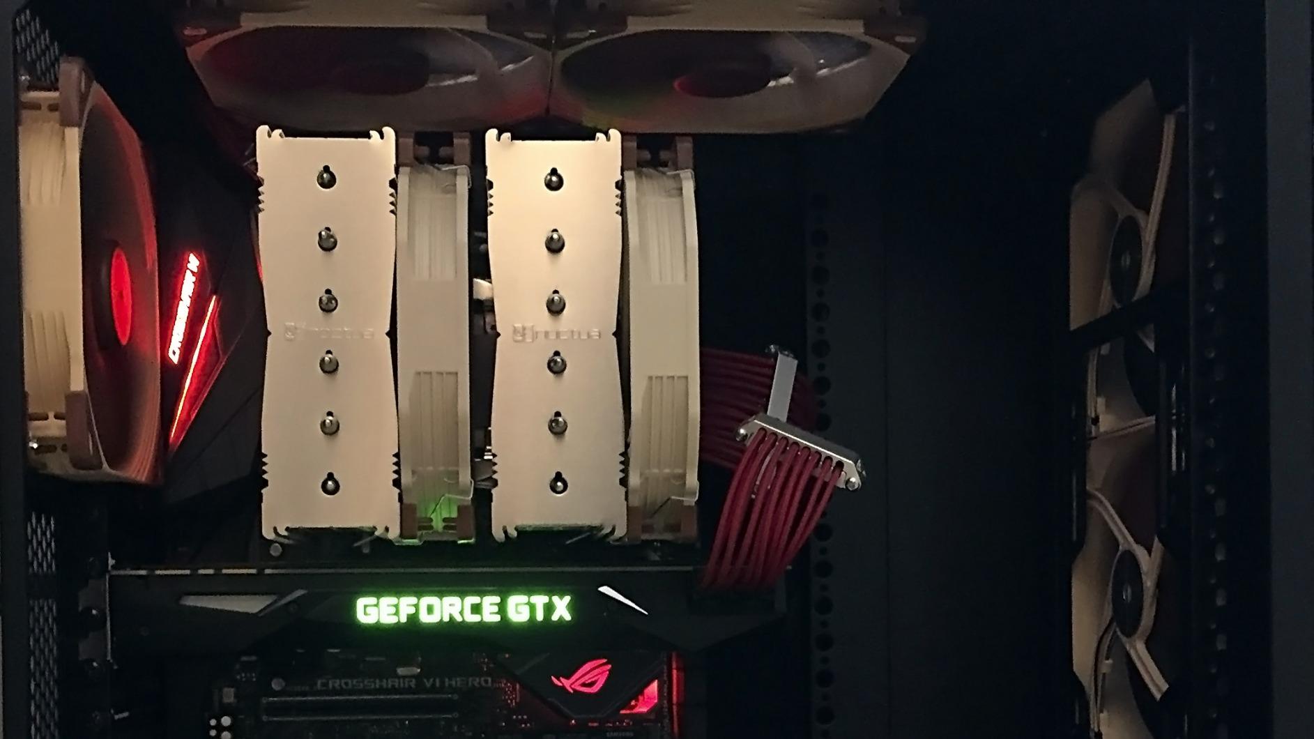 Noctua NH-D15 Quiet High-Performance Dual Tower CPU Cooler customer photo 2