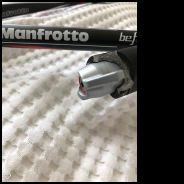 Manfrotto BeFree Compact Lightweight Carbon Fiber Tripod for Travel Photography (Black) customer photo 1