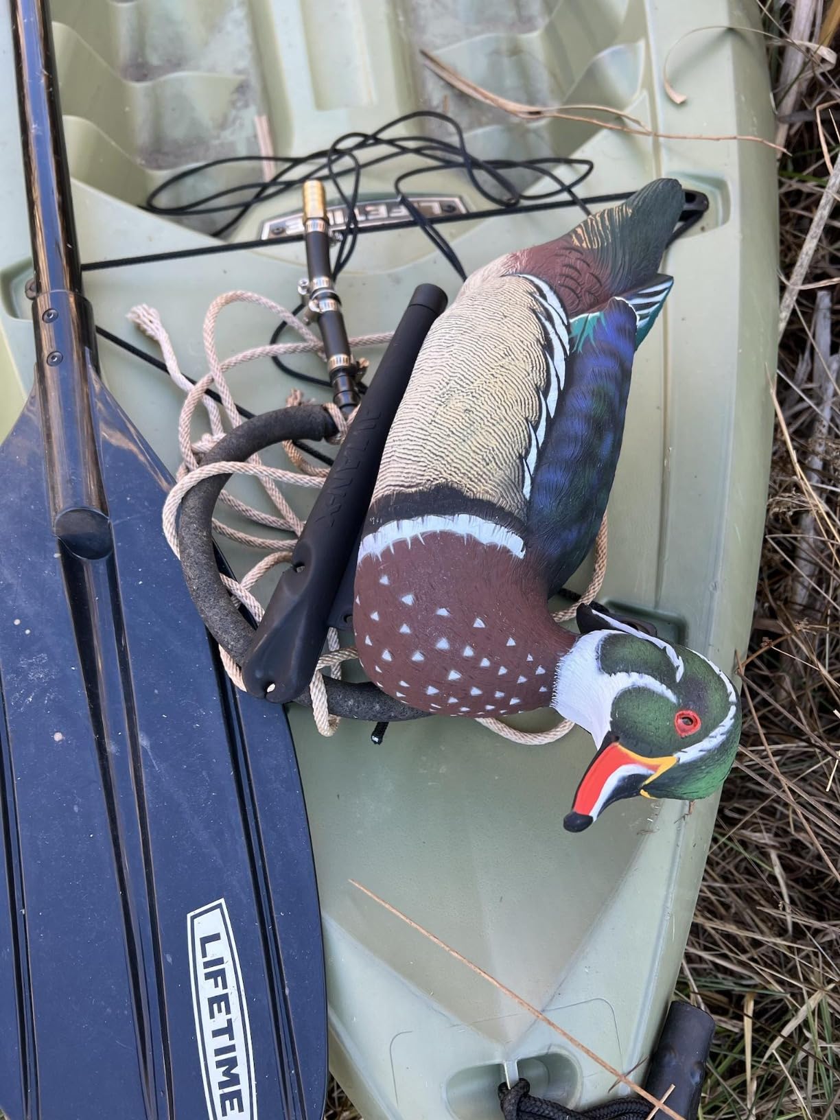Avian X Topflight Realistic Floating Wood Duck Decoys with Weight-Forward Swim Keel, Set of 6 (Multicolor) customer photo 1
