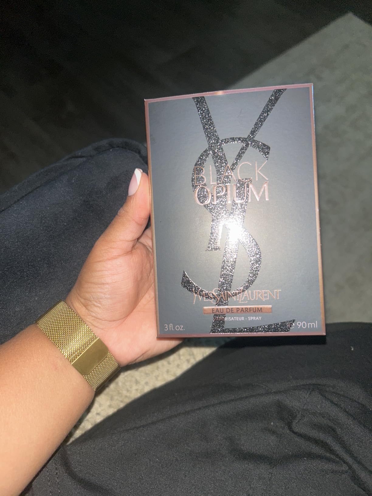 Yves Saint Laurent Black Opium Eau De Parfum Spray for Women, 3 Ounce customer photo 1