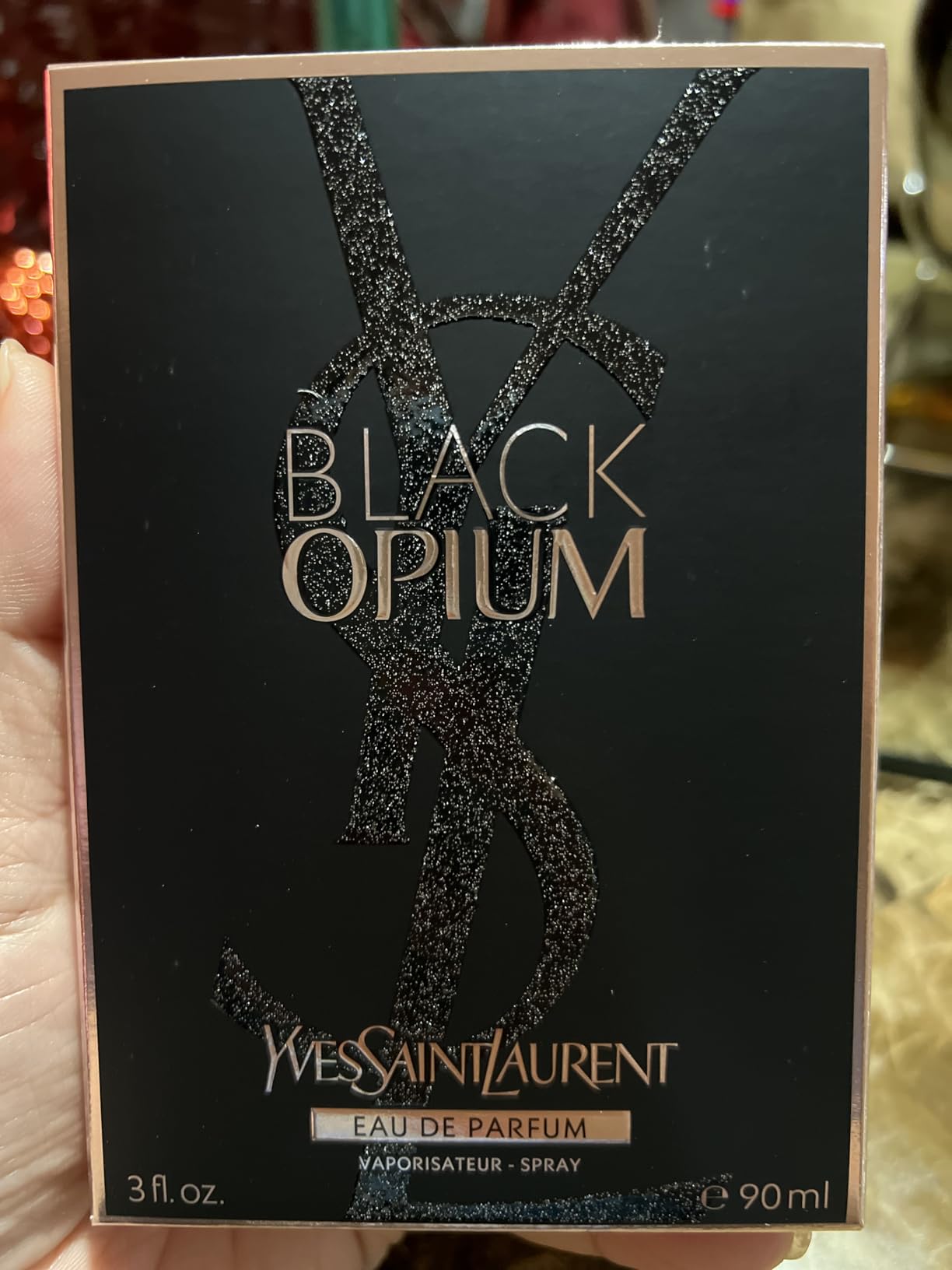 Yves Saint Laurent Black Opium Eau De Parfum Spray for Women, 3 Ounce customer photo 2