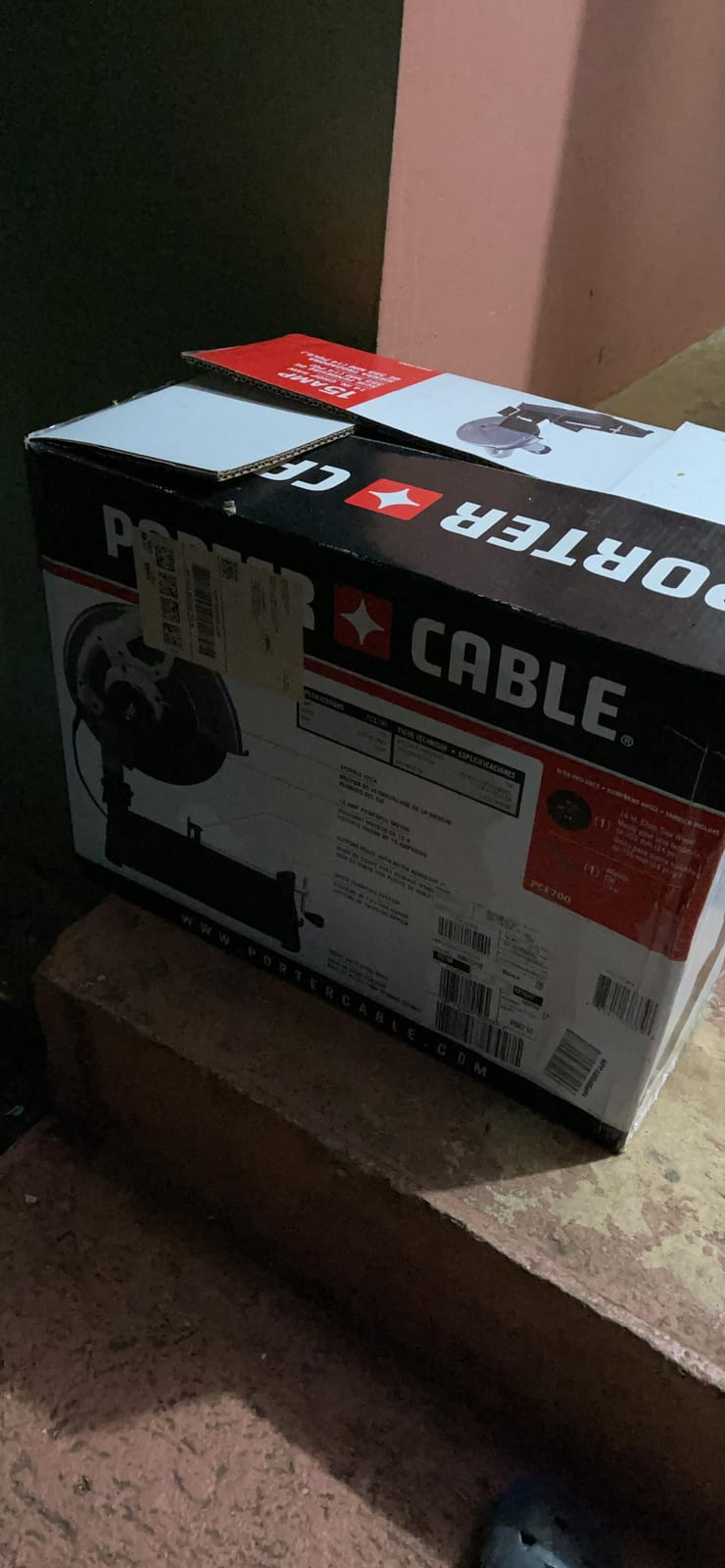 PORTER-CABLE Chop Saw, 15-Amp, 14-Inch (PCE700) customer photo 2