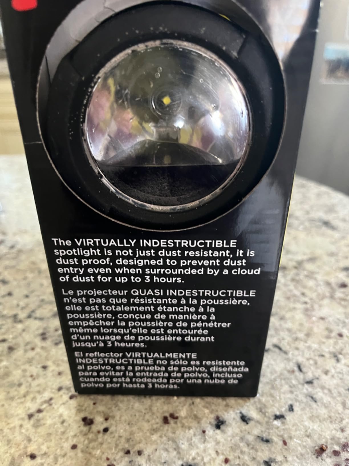 Rayovac Virtually Indestructible LED Spotlight, 750 Lumen Waterproof Spot Flashlight customer photo 1