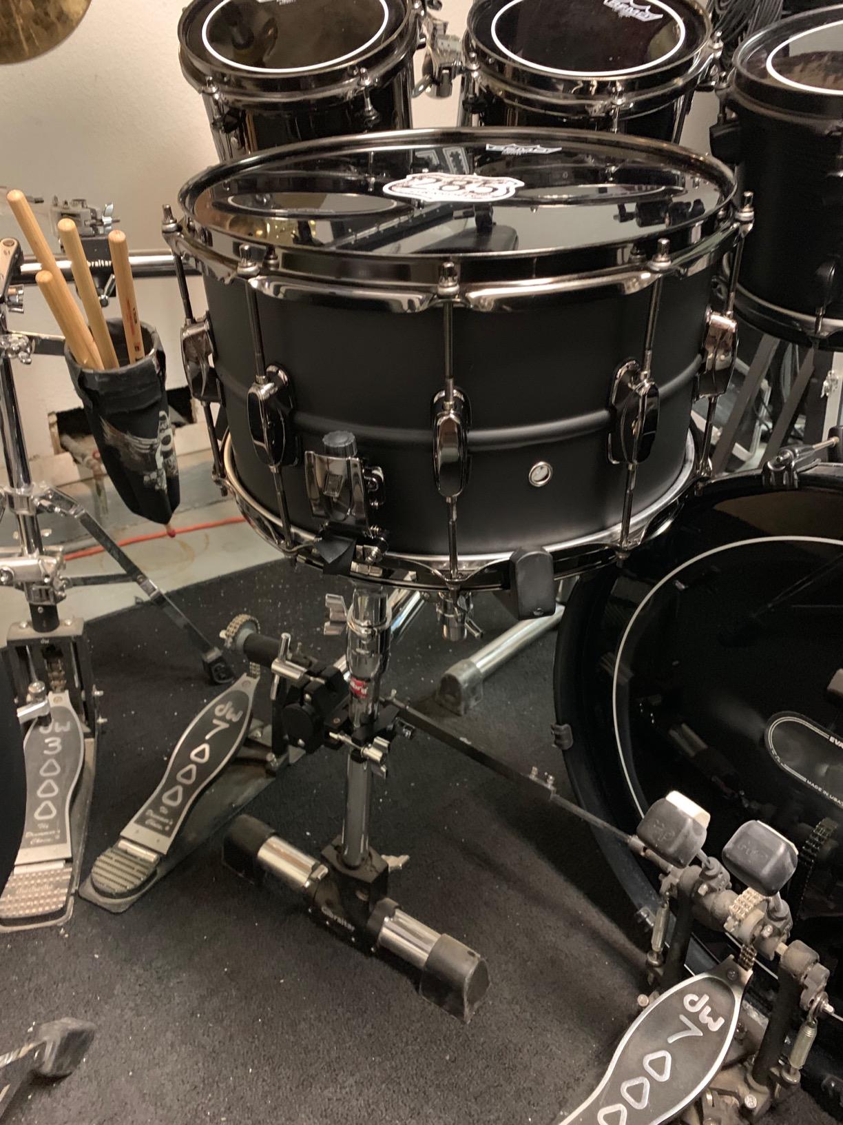 Tama S.L.P. Big Black Steel Snare Drum - 8 Inches X 14 Inches Limited Edition customer photo 1