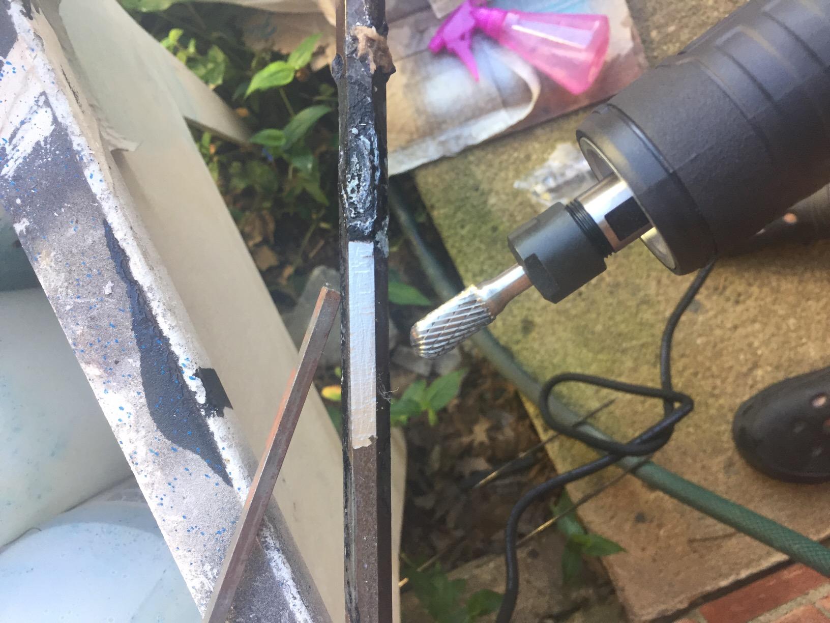 DEWALT Die Grinder, Corded, 1-1/2-Inch, 4.2-Amp, 25,000 RPM, AC/DC Capacity (DWE4887) customer photo 1