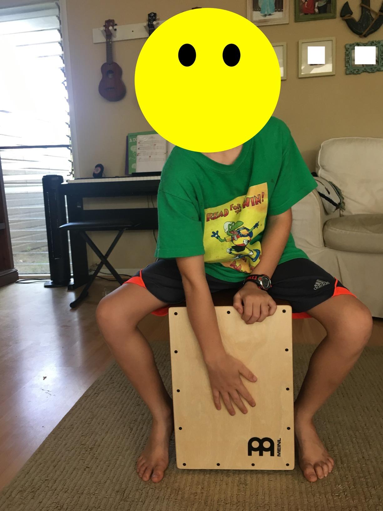 Meinl Percussion Cajon, MADE IN EUROPE - Sit-On Box Drum, Snare & Bass Tone | Baltic Birch Wood, Compact Size, Rear Sound Port, Silicone Feet - For All Skill Levels and Settings customer photo 1