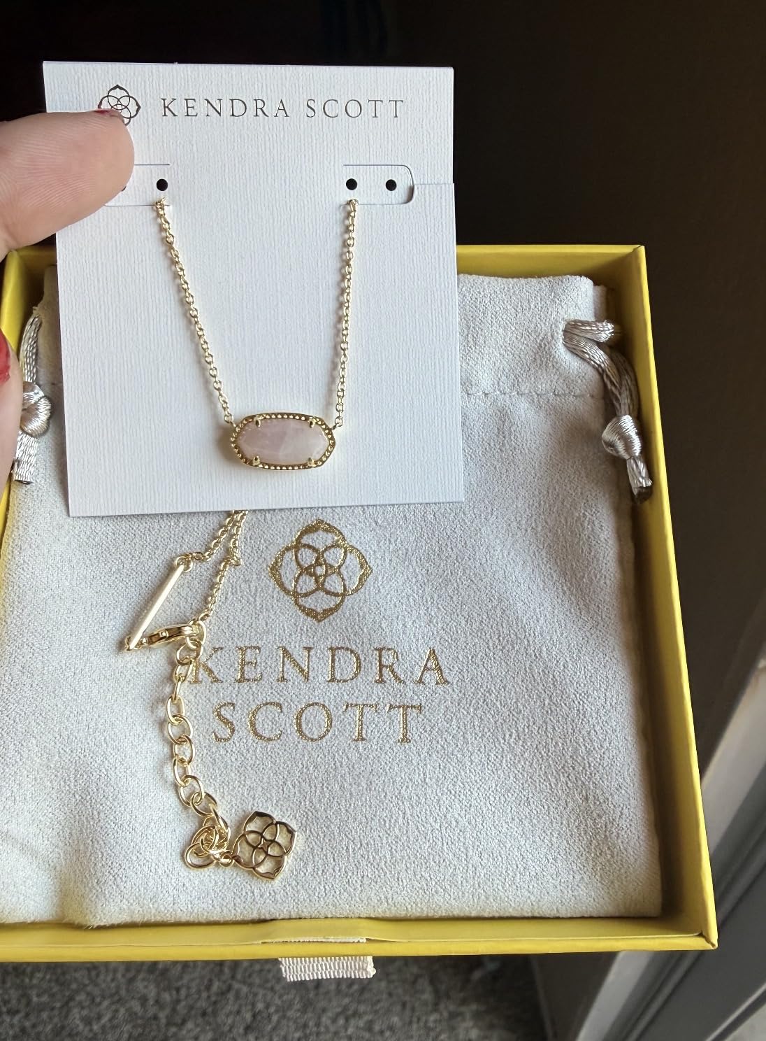 Kendra Scott Elisa Pendant Necklace for Women, Fashion Jewelry, 14k Gold-Plated customer photo 1