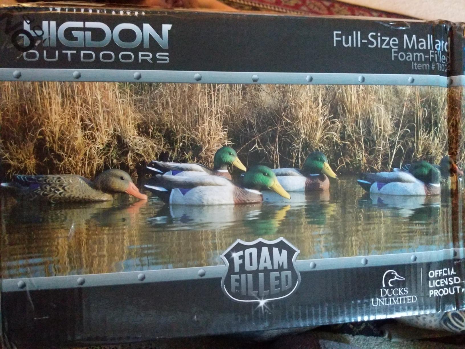 Higdon Outdoors Standard Wood Duck Floater Decoys, Foam-Filled, 6 Pack customer photo 2