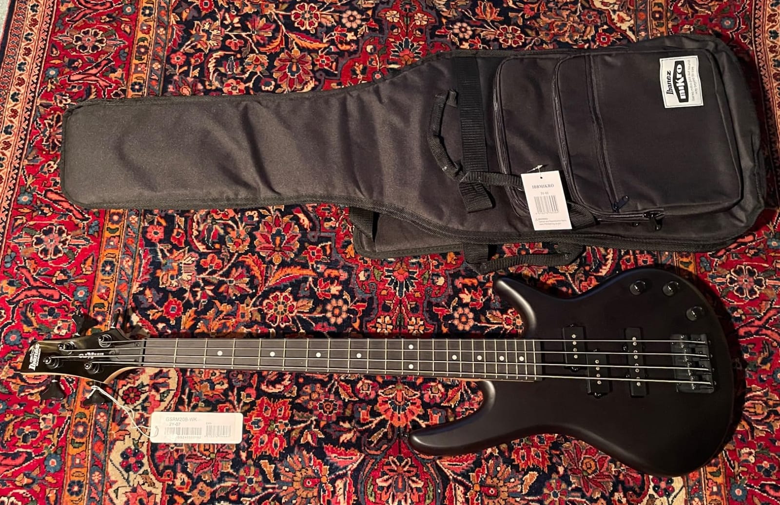 Ibanez GSRM20BWNF MiKro - Walnut Flat customer photo 2