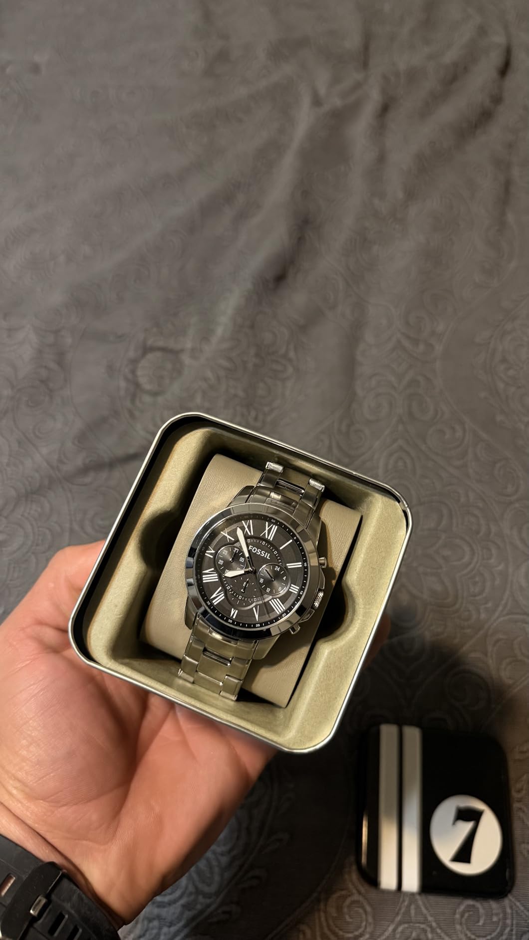 Fossil Men's Watch, Grant Quartz Chronograph Watch customer photo 2