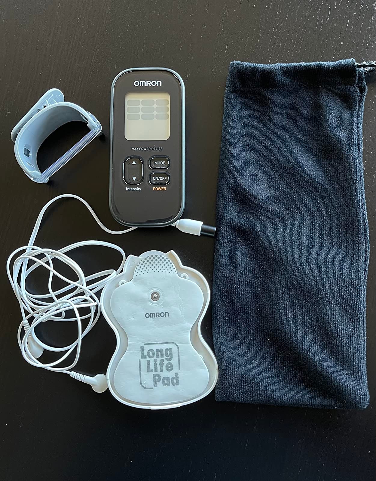 Max Power Relief TENS Unit Muscle Stimulator | For Drug-Free Pain Relief - Portable Electric Massager for Muscles and Joints - Includes 2 Reusable TENS Unit Pads customer photo 1