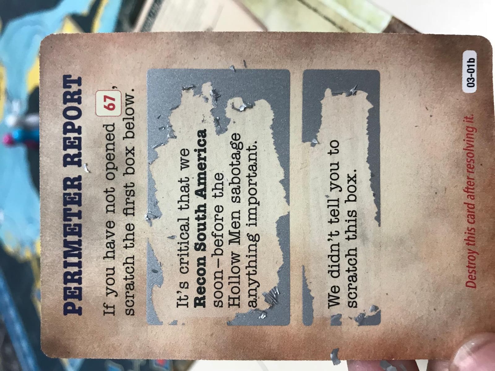 Pandemic Legacy Season 1 Board Game (Blue) - Epic Year-Long Battle Against Deadly Diseases! Cooperative Strategy Game for Family Game Night, Ages 13+, 2-4 Players, 1 Hr Playtime, Made by Z-Man Games customer photo 2