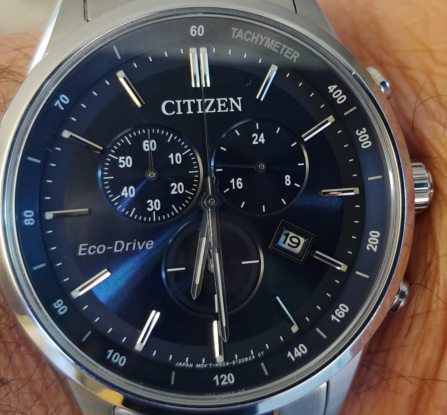 Men's Classic Corso Eco-Drive Watch, Chronograph, 12/24 Hour Time, Date, Sapphire Crystal customer photo 2