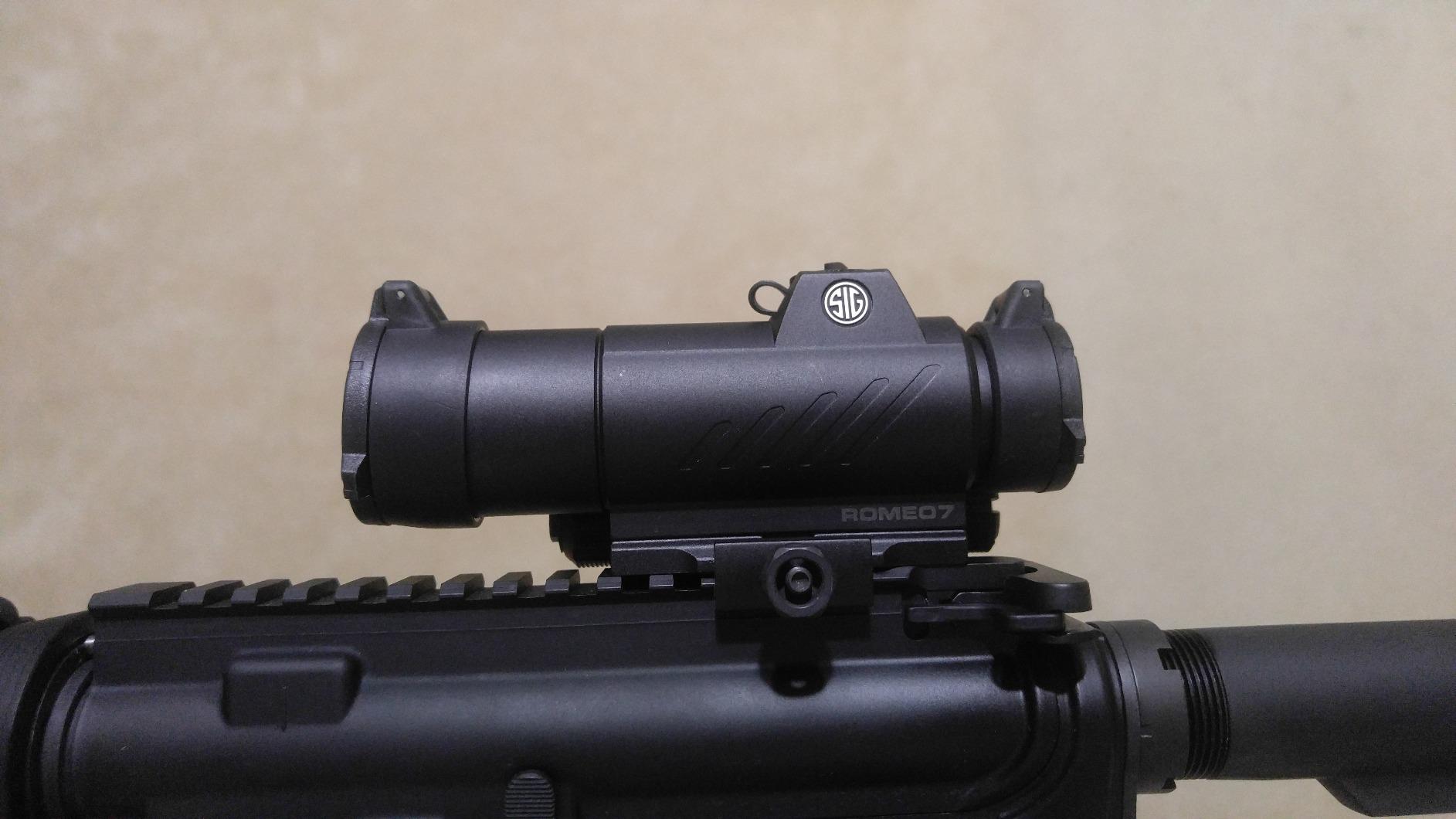 Sig Sauer ROMEO7 1x30mm Closed Full Size 2 MOA Red Dot Sight | Durable Aluminum Waterproof Fogproof Optic customer photo 2