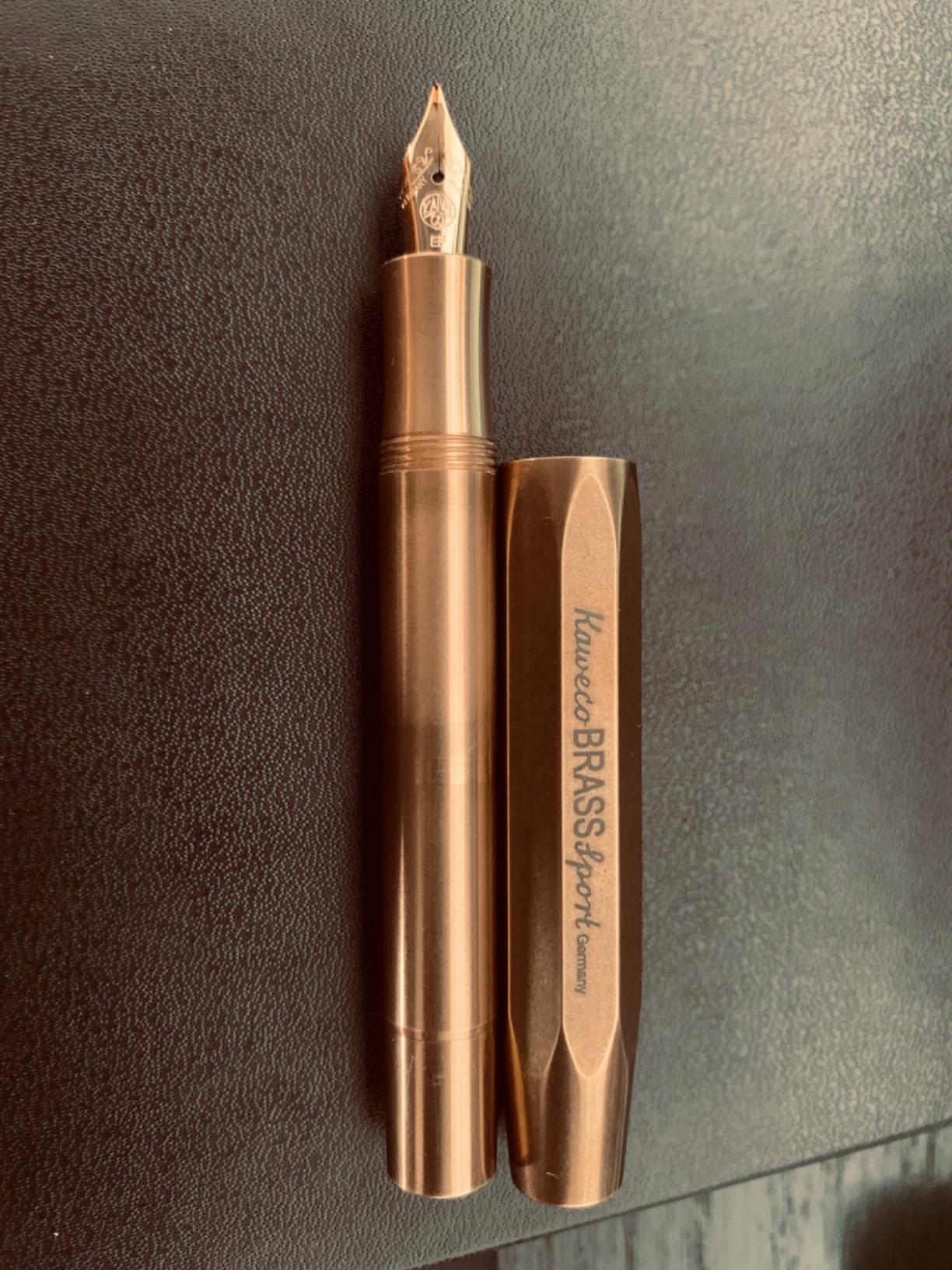 Brass Sport Fountain Pen customer photo 1