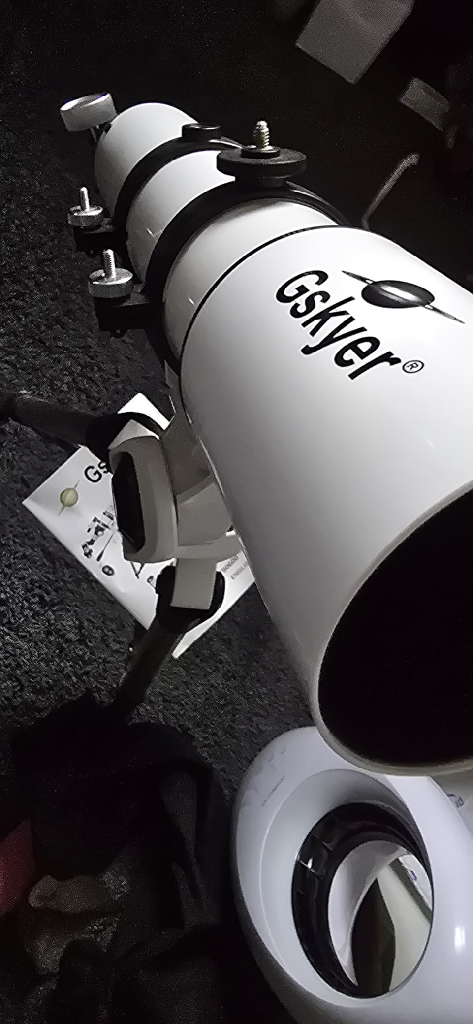 Gskyer Telescope 600x90mm AZ Astronomical Refractor Telescope for Adults Astronomy, German Technology Scope customer photo 1