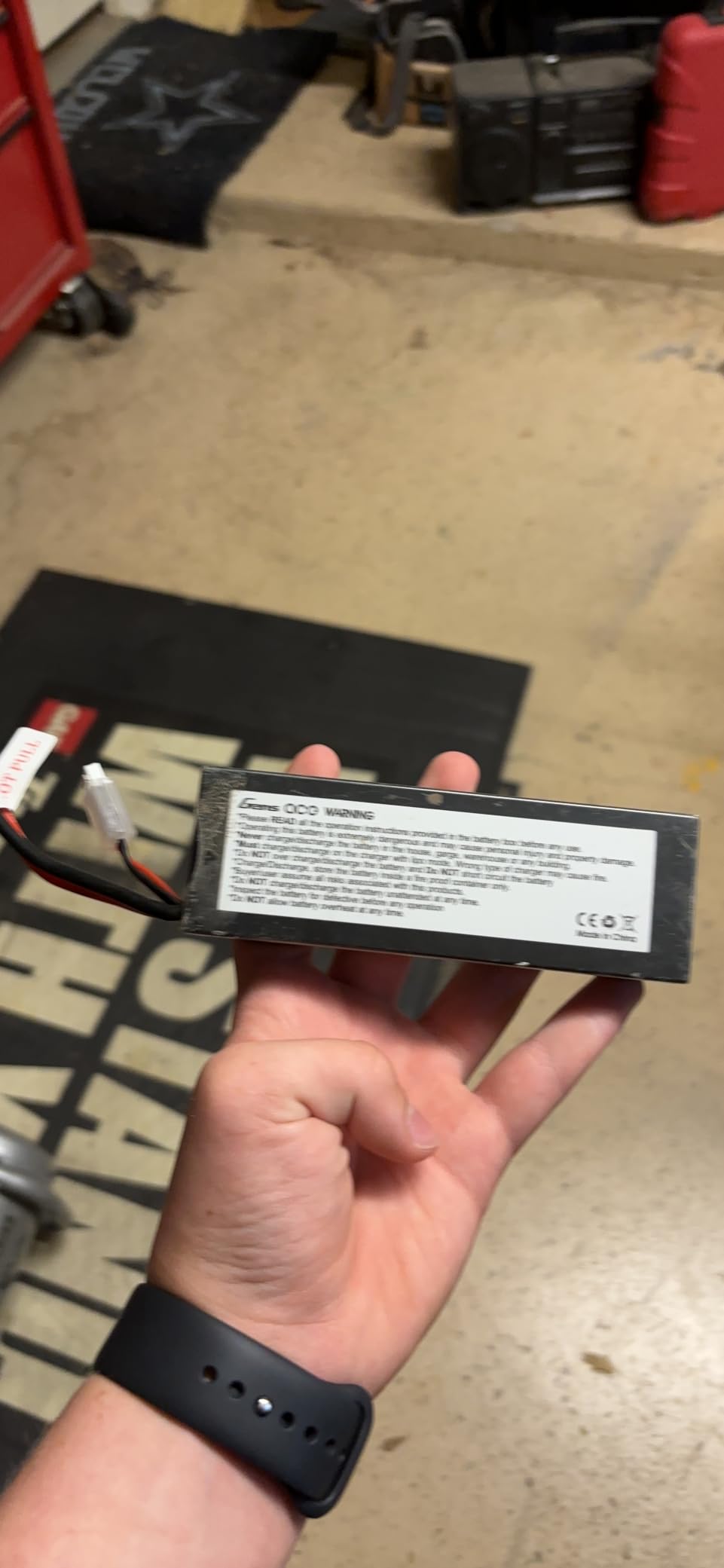 Gens ace 2S 7.4V 5000mAh 50C LiPo Battery Pack HardCase with T Plug for RC Car customer photo 2