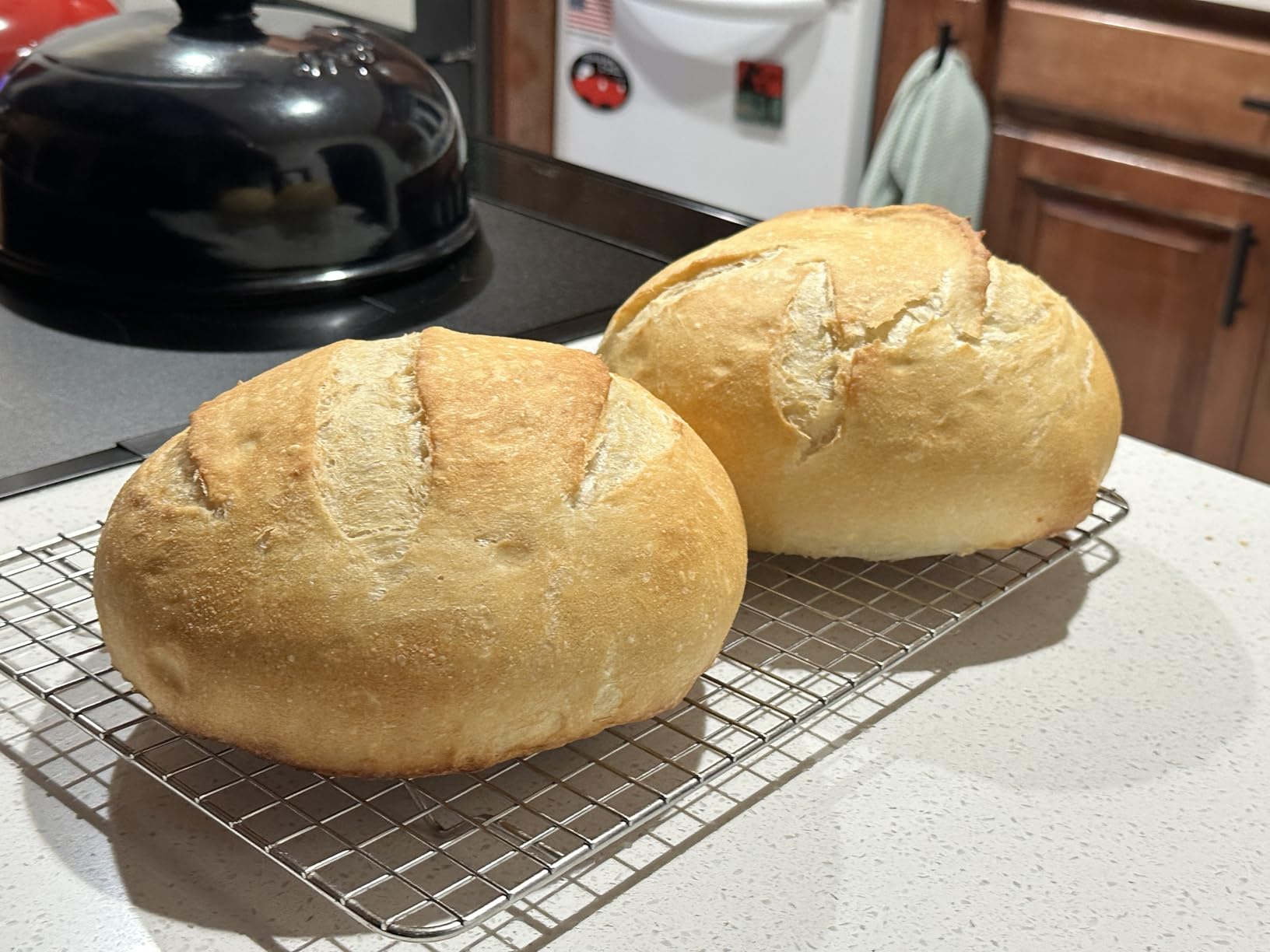 Emile Henry Bread Cloche | Burgundy customer photo 2
