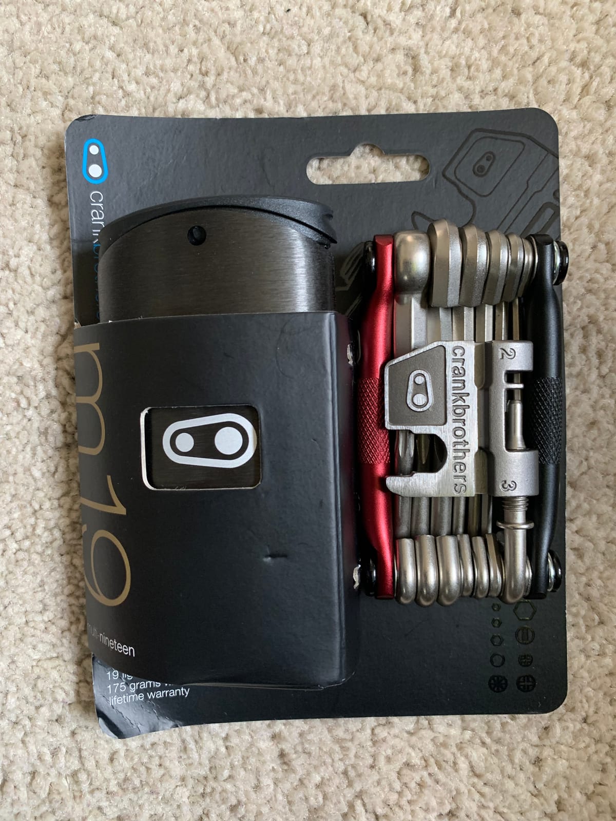 Crankbrothers Multi Tool M 19 Matte Black | Crank Brothers Multi-19 Bike Multitool - Stainless Steel, Compact & Durable customer photo 2