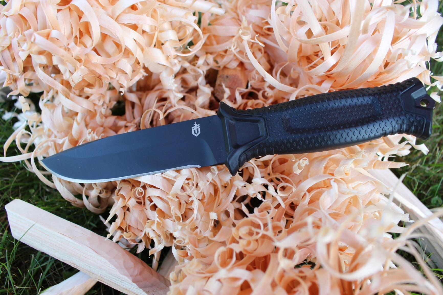 Gerber Gear StrongArm Knife - Fixed Blade - Tactical Knife for Survival Gear - Full Tang, 420HC Steel Blade - Camping Survival Knife - Made in USA - Plain edge, Coyote Brown customer photo 2