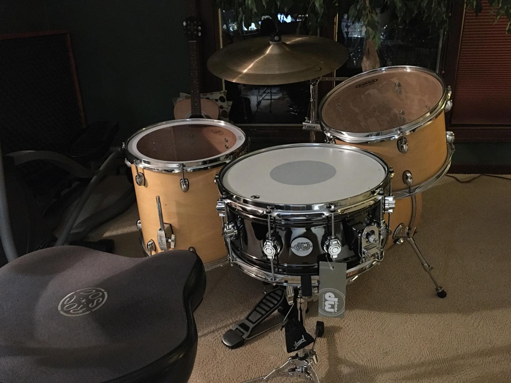DW Design Series Brass Snare Drum- 6.5x14, Black Nickel Over Brass customer photo 1