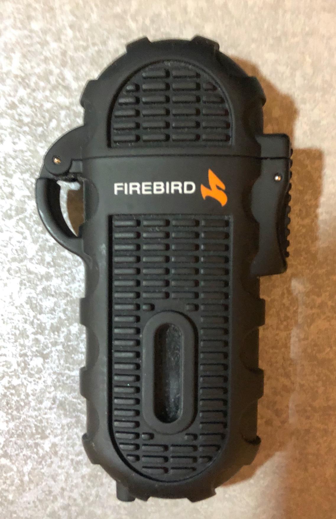 Firebird by Colibri Afterburner Triple Torch Lighter, Refillable 3 Flame Butane Torch Lighter, XL Fuel Tank, Adjustable Flame Wheel, Piezo Ignition, Ships Empty, Black customer photo 1