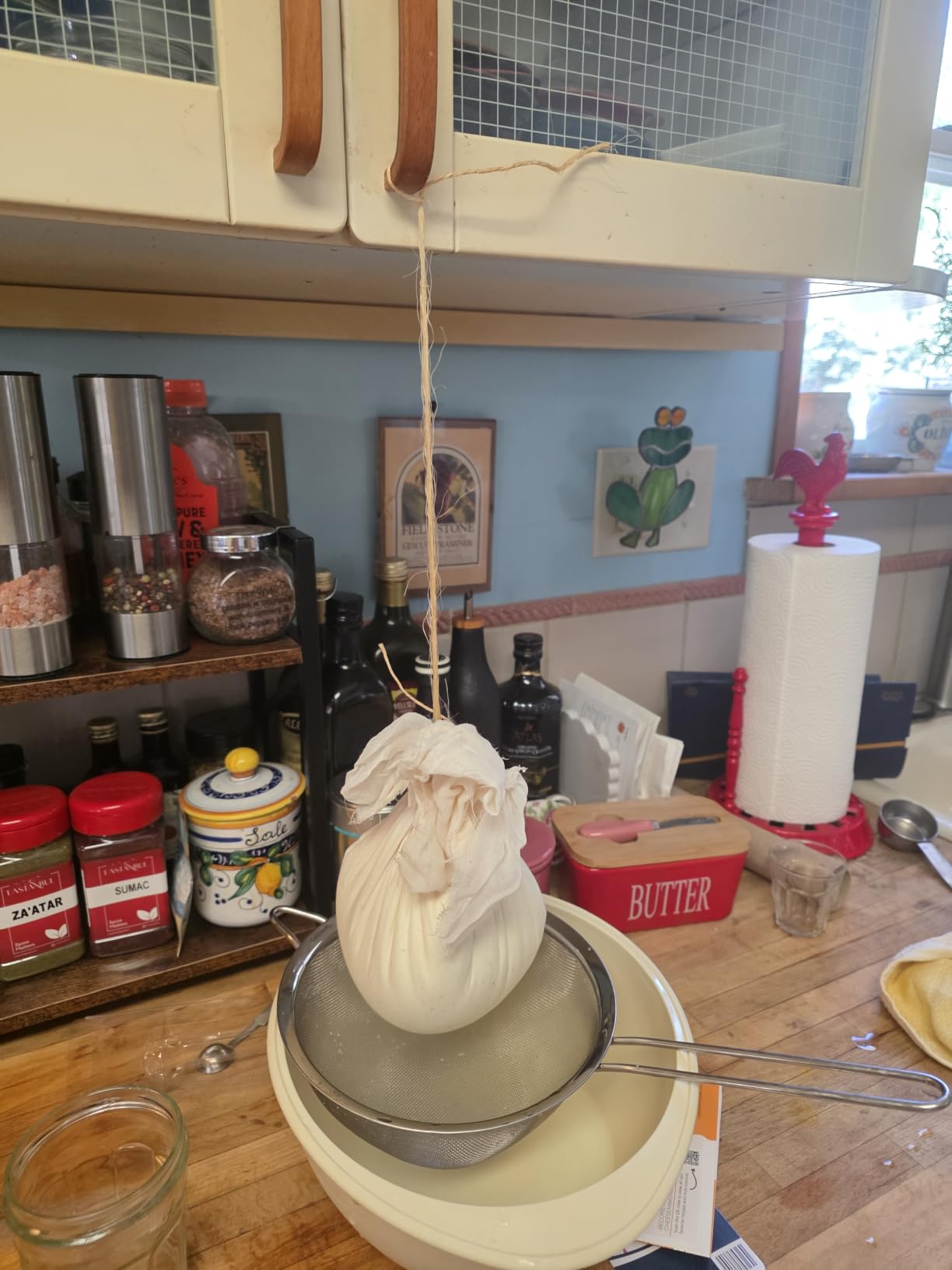 Mozzarella & Ricotta Cheese Making Kit | 5 Piece DIY Kit Includes Cheesecloth, Vegetable Rennet, Citric Acid, Cheese Salt, & Cooking Thermometer customer photo 2