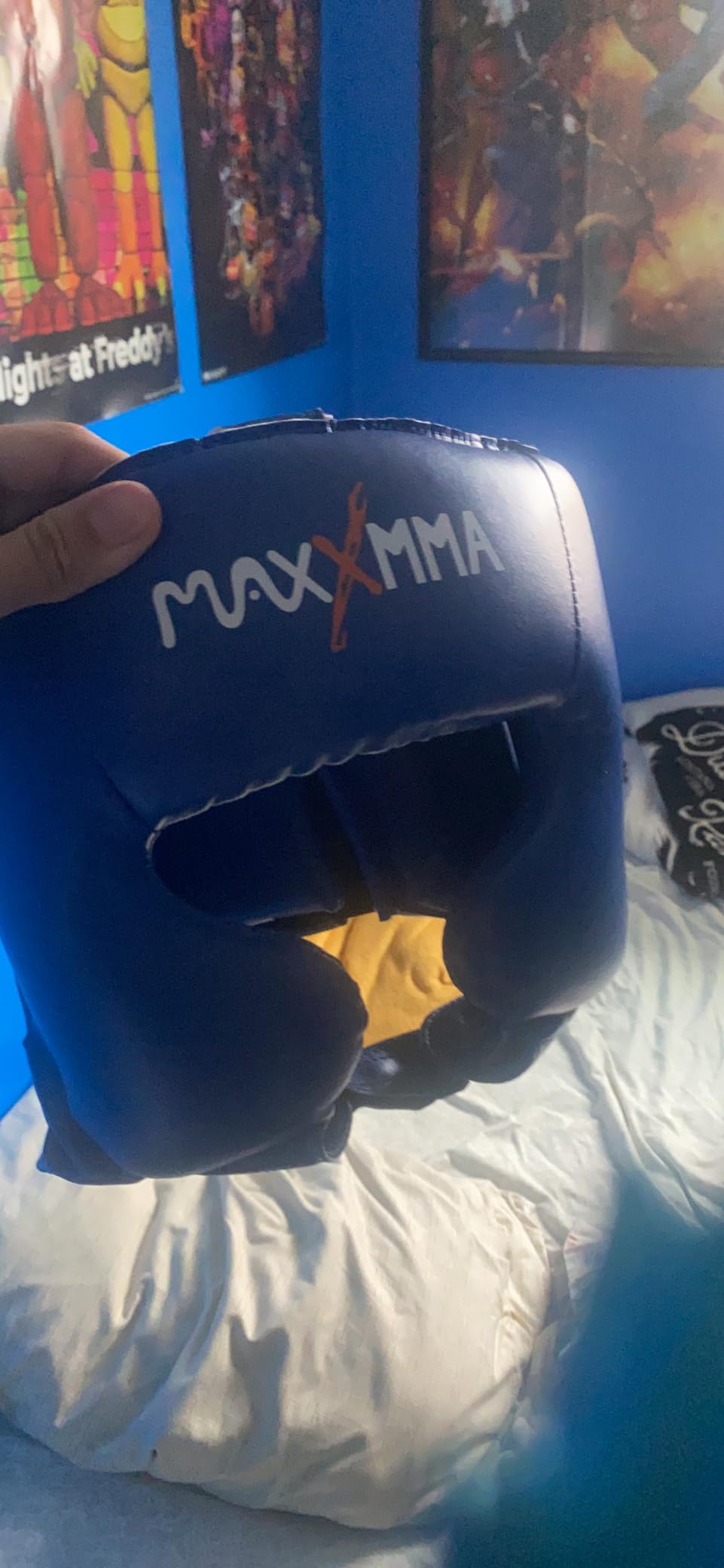 MaxxMMA Headgear L/XL Boxing MMA Training Kickboxing Sparring Karate Taekwondo customer photo 1
