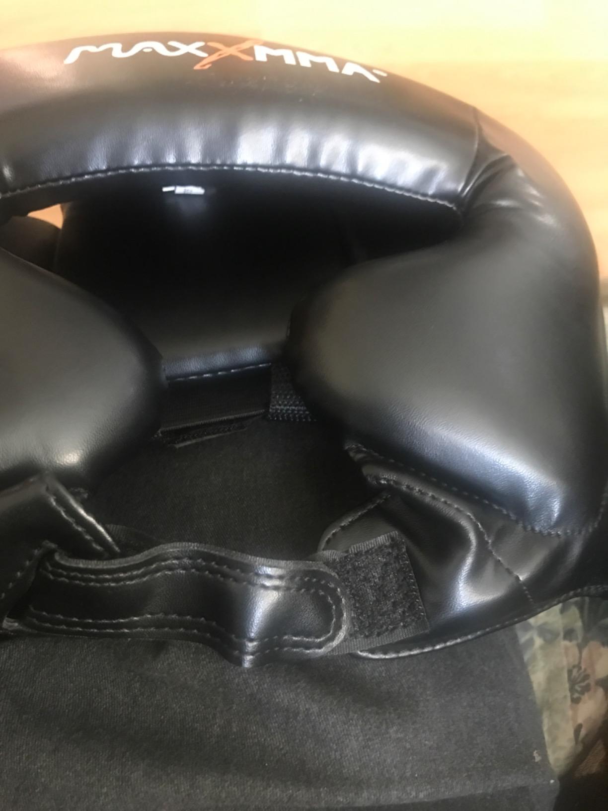 MaxxMMA Headgear L/XL Boxing MMA Training Kickboxing Sparring Karate Taekwondo customer photo 2