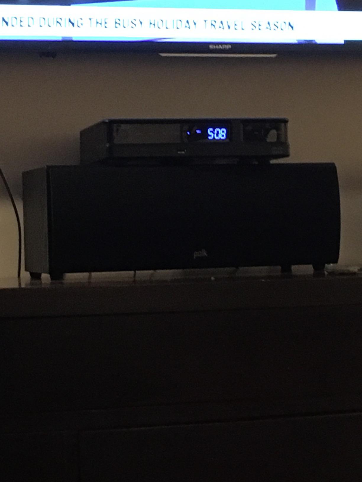 Polk Audio T30 Home Theater Center Channel Speaker - Vocal Clarity, Deep Bass Response, Dolby and DTS customer photo 2