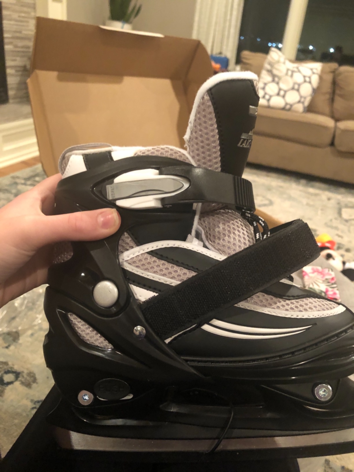 Lake Placid Summit Adjustable Youth Ice Skates customer photo 2