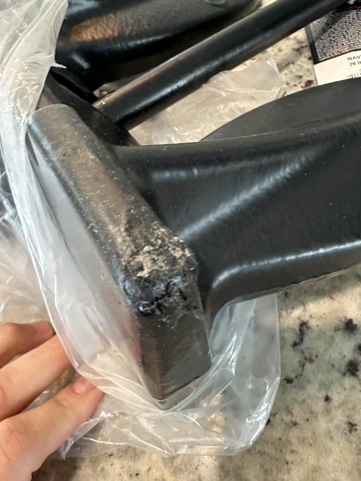 Extreme Max 3006.6530 BoatTector Vinyl-Coated Navy Anchor - 28 lbs. customer photo 2