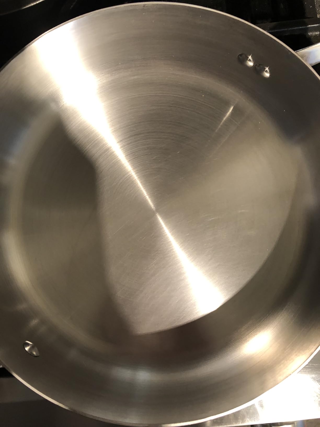 Calphalon Tri-Ply 5-Ply Stainless Steel Cookware Set 10 Piece, Induction, Oven Safe 500F, Silver customer photo 2