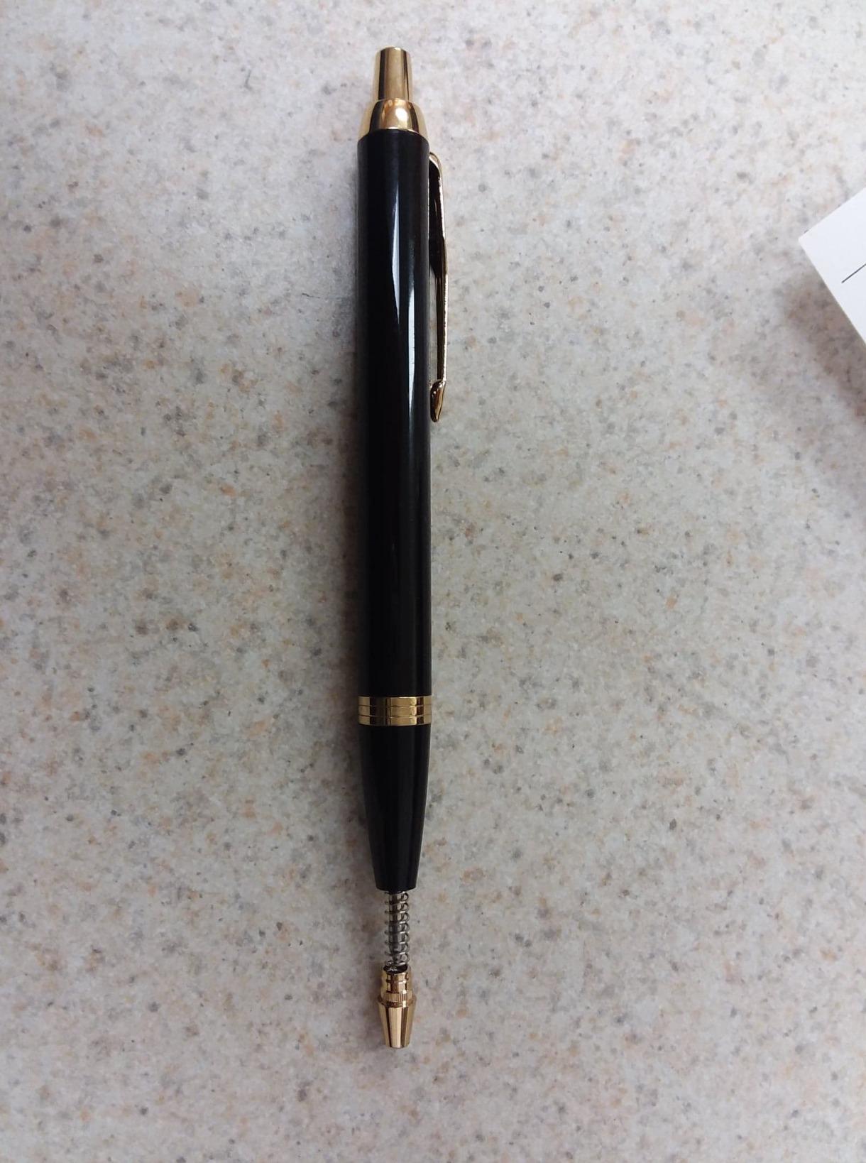 Parker IM Personalized Ballpoint Pen in Black Lacquer with Gold Trim | Engraved Pen for Birthdays, New Job Celebrations, Graduation customer photo 1